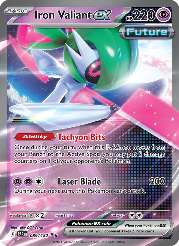 Iron Valiant ex (Paradox Rift #089/182)