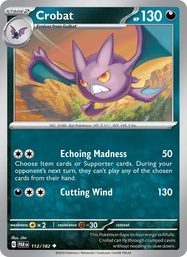 Crobat (Paradox Rift #112/182)