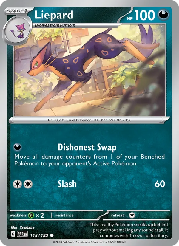 Liepard (Paradox Rift #115/182)