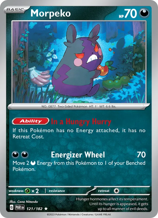 Morpeko (Paradox Rift #121/182)