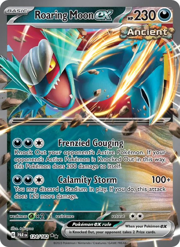 Roaring Moon ex (Paradox Rift #124/182)
