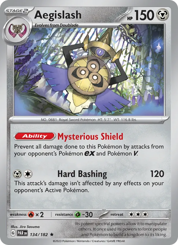 Aegislash (Paradox Rift #134/182)