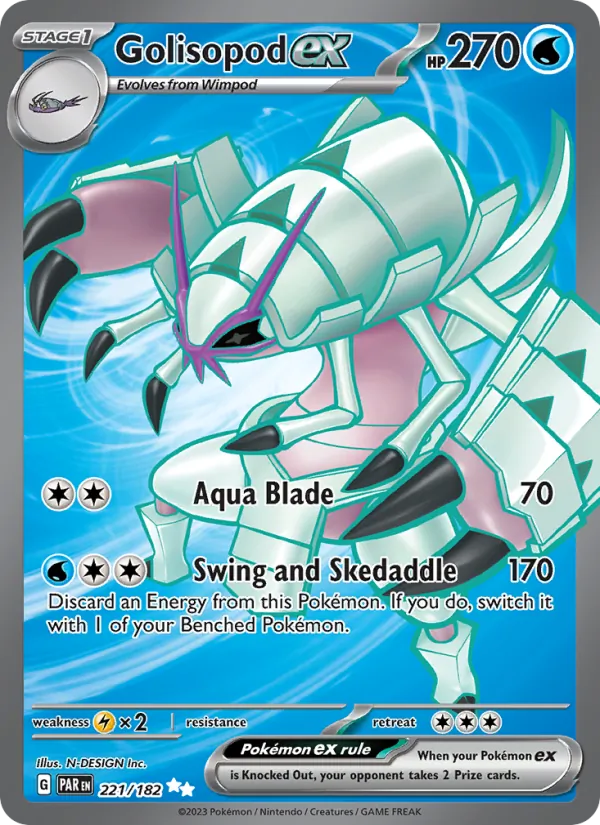 Golisopod ex (Paradox Rift #221/182)