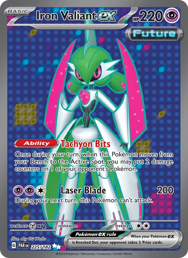 Iron Valiant ex (Paradox Rift #225/182)