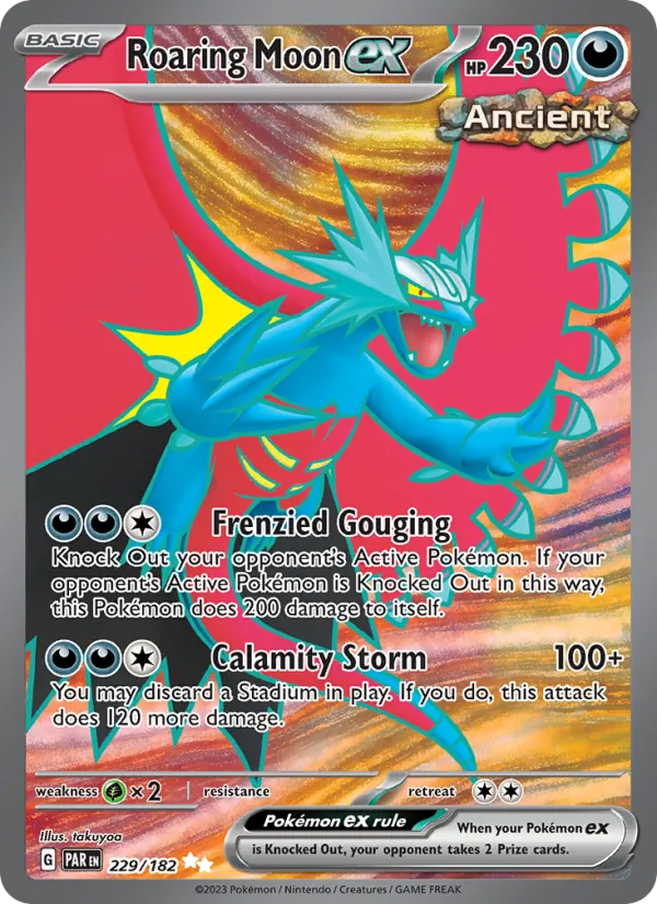 Roaring Moon ex (Paradox Rift #229/182)