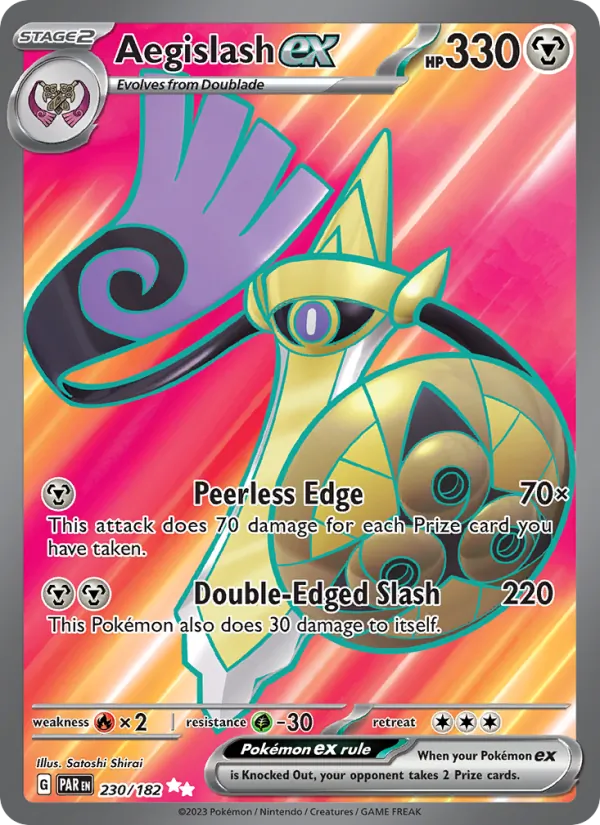 Aegislash ex (Paradox Rift #230/182)