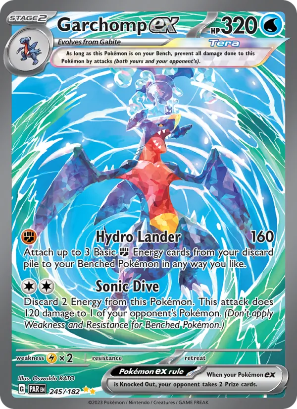Garchomp ex (Paradox Rift #245/182)