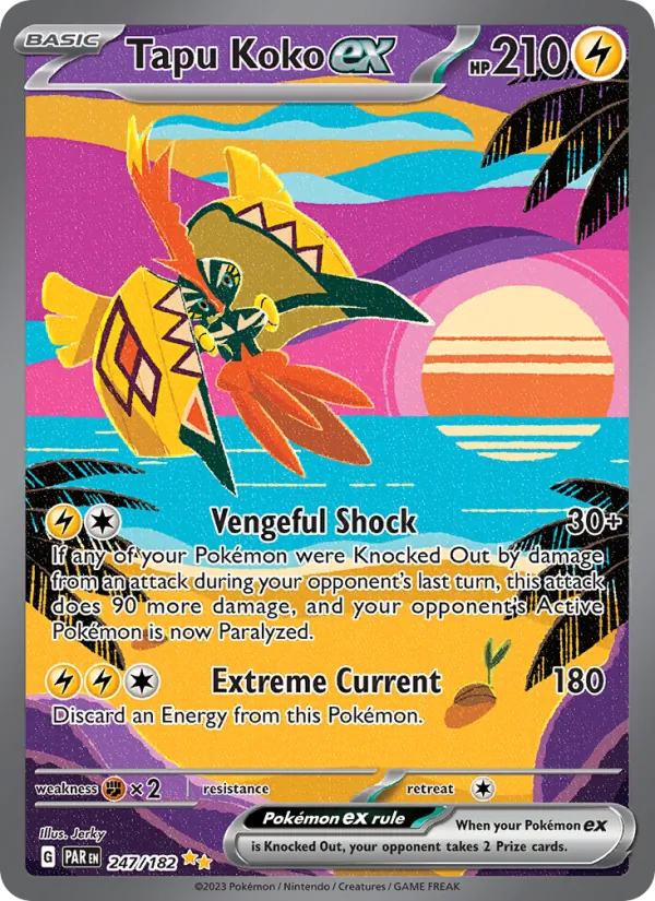 Tapu Koko ex (Paradox Rift #247/182)