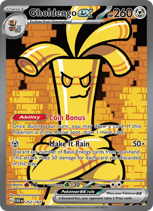 Gholdengo ex (Paradox Rift #252/182)