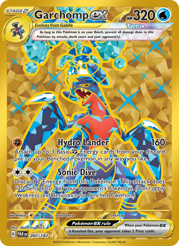 Garchomp ex (Paradox Rift #260/182)