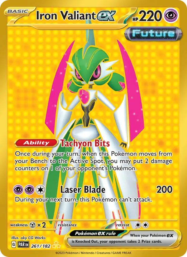 Iron Valiant ex (Paradox Rift #261/182)