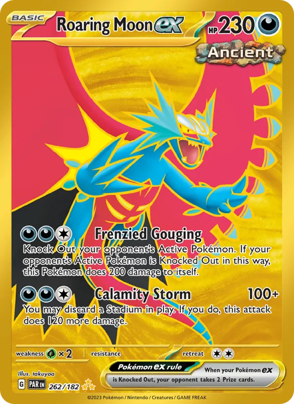 Roaring Moon ex (Paradox Rift #262/182)