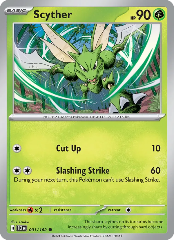 Scyther (Temporal Forces #001/162)