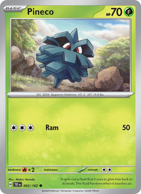 Pineco (Temporal Forces #002/162)