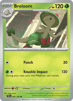 Breloom (Temporal Forces #007/162)