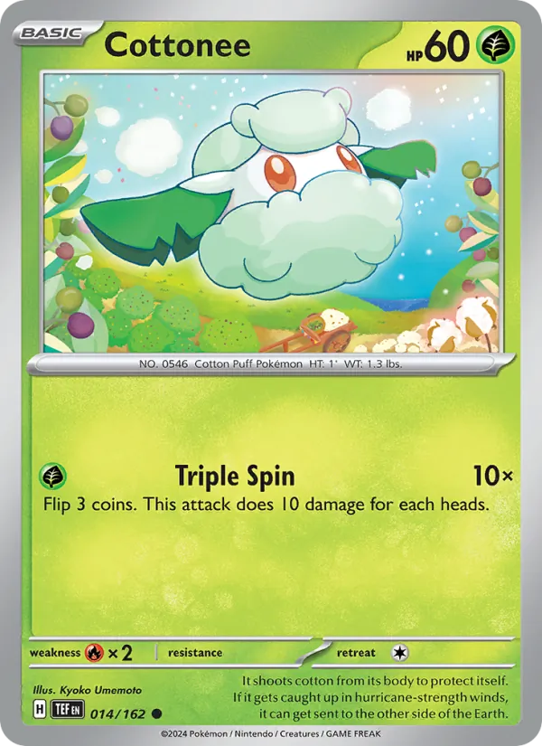 Cottonee (Temporal Forces #014/162)