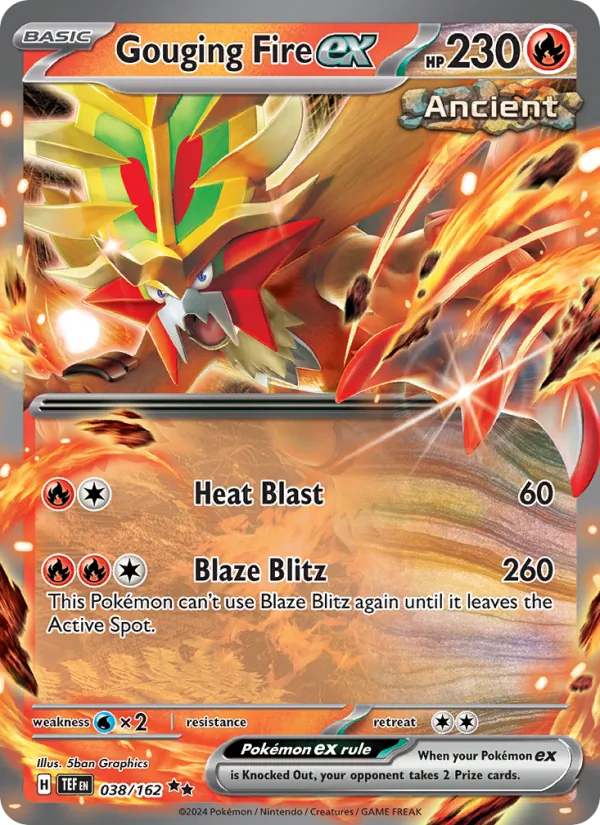Gouging Fire ex (Temporal Forces #038/162)