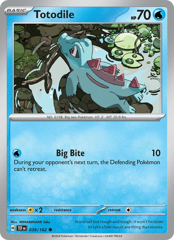Totodile (Temporal Forces #039/162)