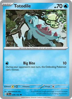 Totodile (Temporal Forces #039/162)