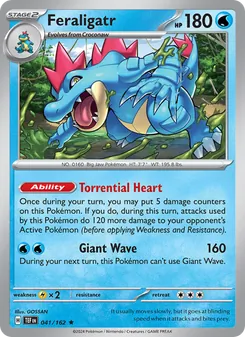 Feraligatr (Temporal Forces #041/162)