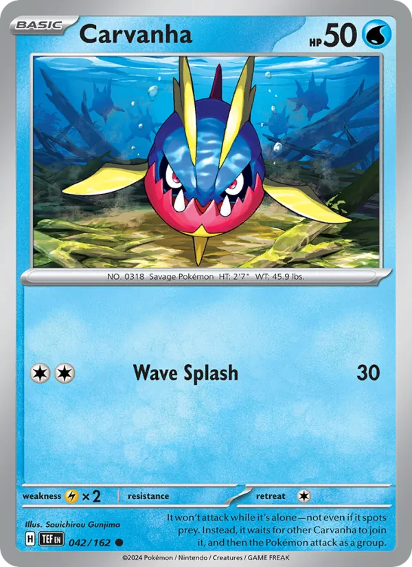 Carvanha (Temporal Forces #042/162)