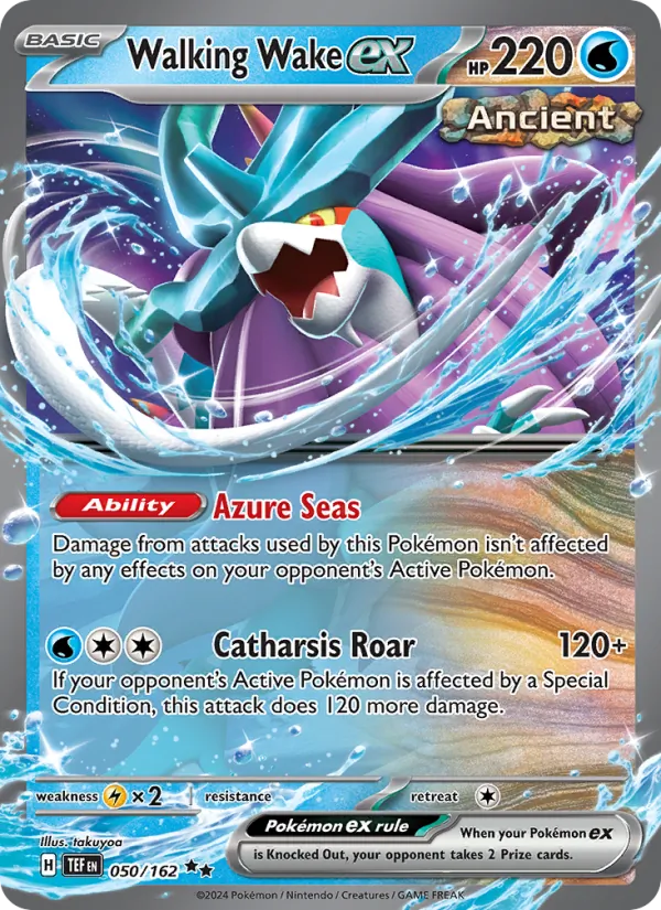 Walking Wake ex (Temporal Forces #050/162)