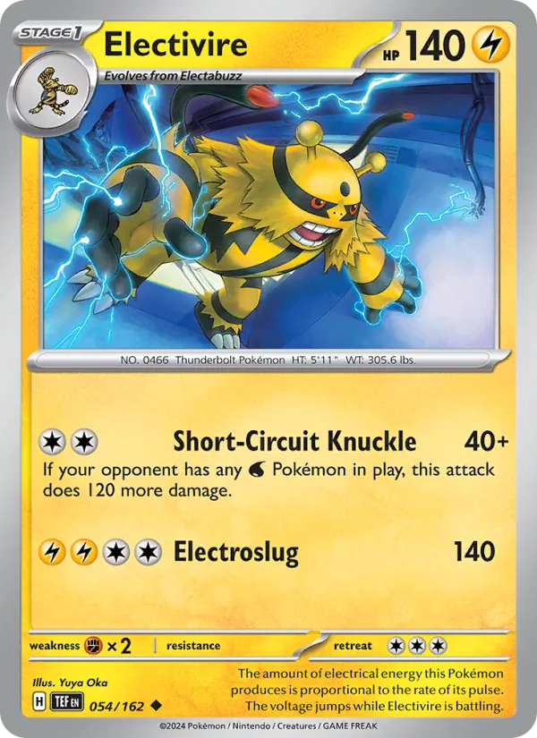 Electivire (Temporal Forces #054/162)