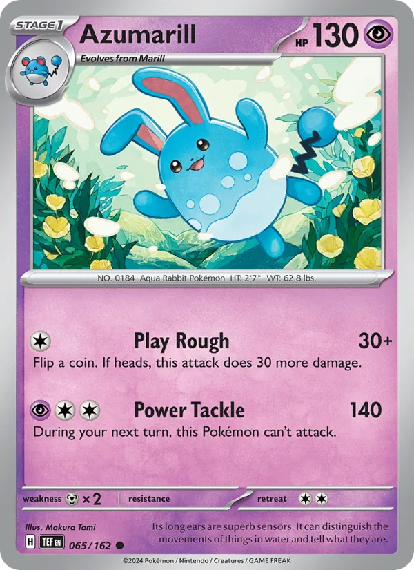 Azumarill (Temporal Forces #065/162)