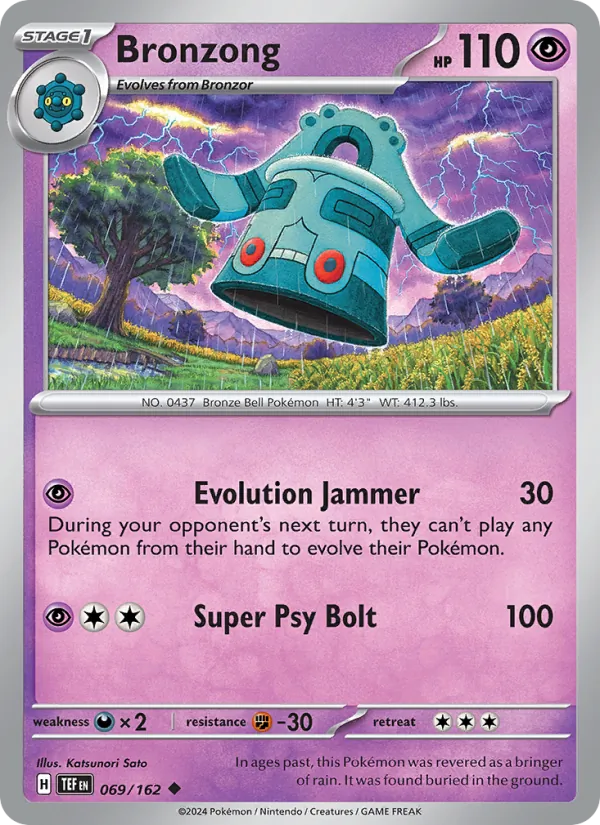 Bronzong (Temporal Forces #069/162)