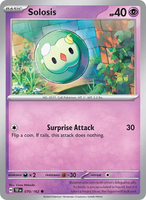 Solosis (Temporal Forces #070/162)