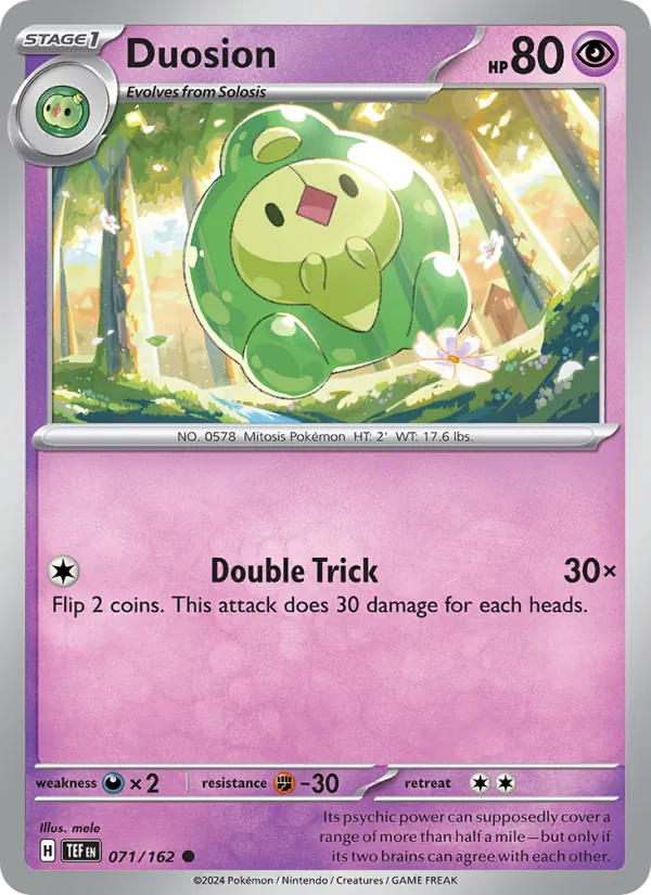 Duosion (Temporal Forces #071/162)
