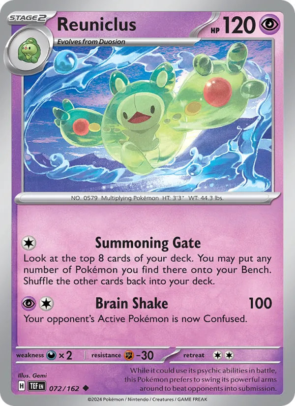 Reuniclus (Temporal Forces #072/162)