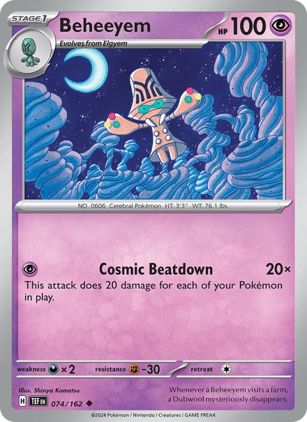 Beheeyem (Temporal Forces #074/162)