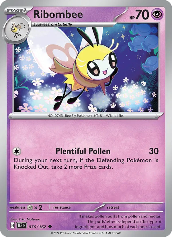 Ribombee (Temporal Forces #076/162)