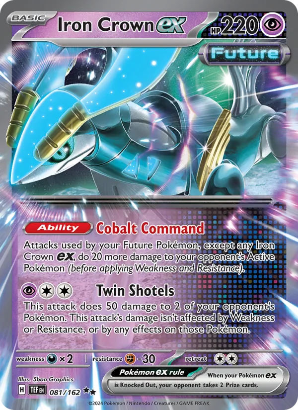 Iron Crown ex (Temporal Forces #081/162)
