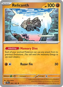 Relicanth (Temporal Forces #084/162)