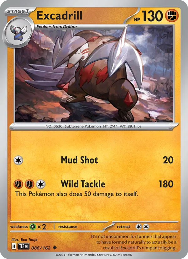 Excadrill (Temporal Forces #086/162)