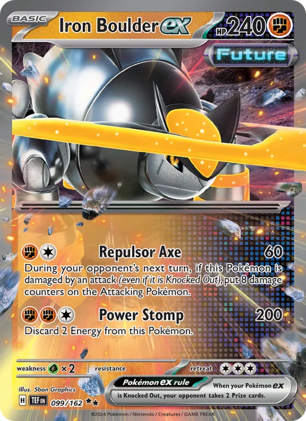 Iron Boulder ex (Temporal Forces #099/162)