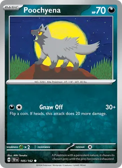 Poochyena (Temporal Forces #105/162)