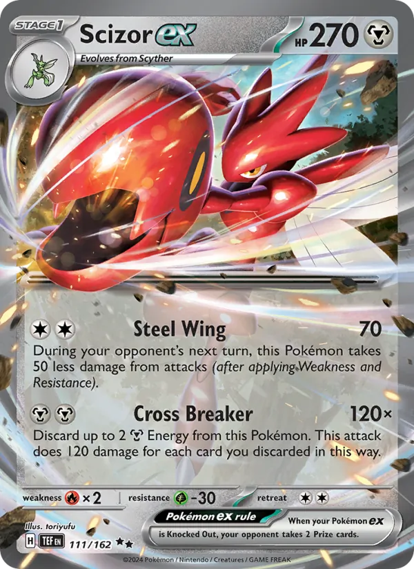 Scizor ex (Temporal Forces #111/162)