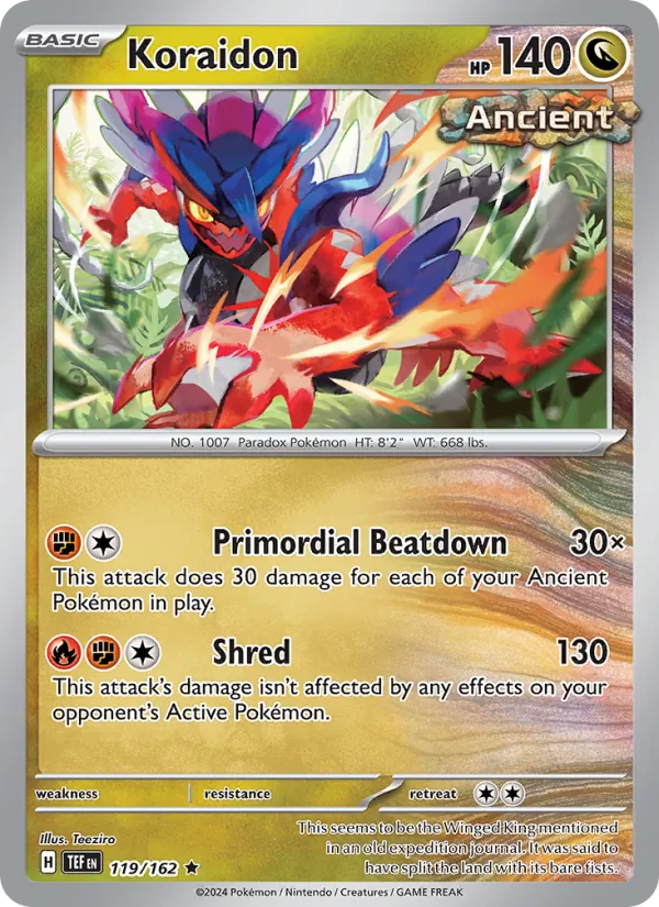 Koraidon (Temporal Forces #119/162)