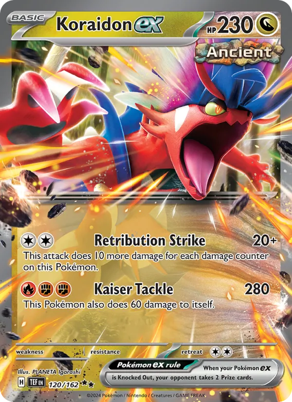 Koraidon ex (Temporal Forces #120/162)