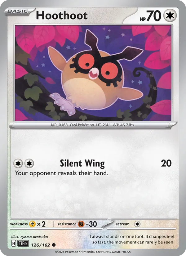 Hoothoot (Temporal Forces #126/162)