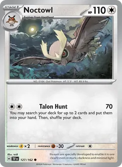 Noctowl (Temporal Forces #127/162)