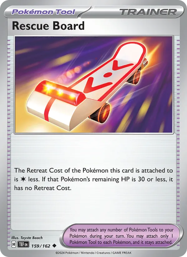 Rescue Board (Temporal Forces #159/162)