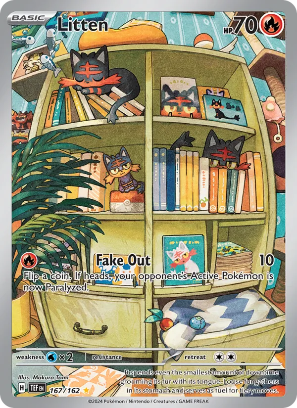 Litten (Temporal Forces #167/162)