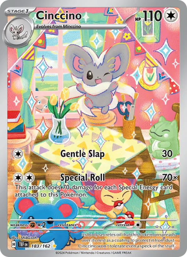 Cinccino (Temporal Forces #183/162)