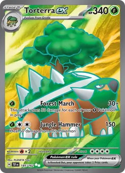 Torterra ex (Temporal Forces #185/162)