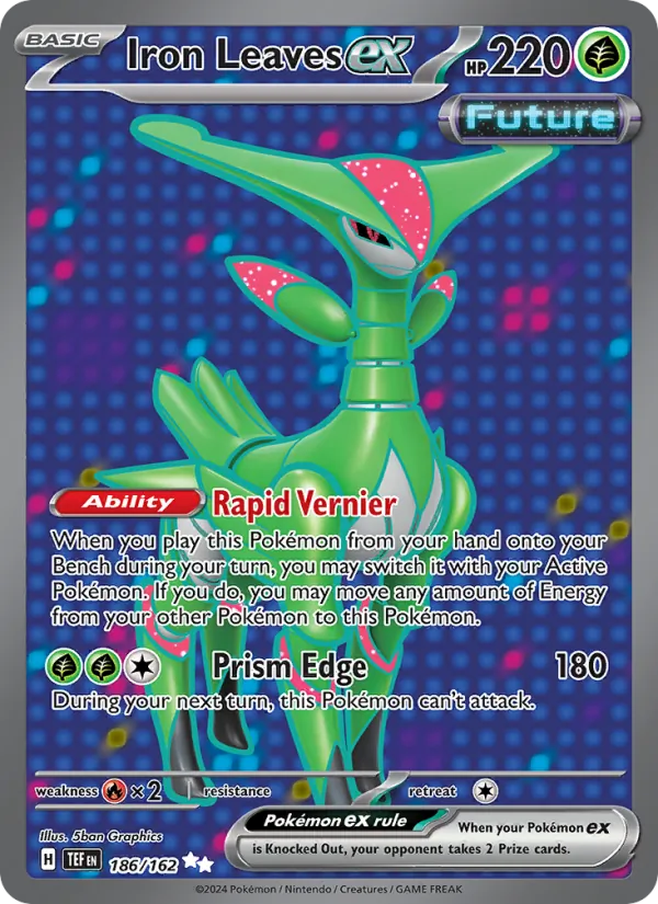 Iron Leaves ex (Temporal Forces #186/162)
