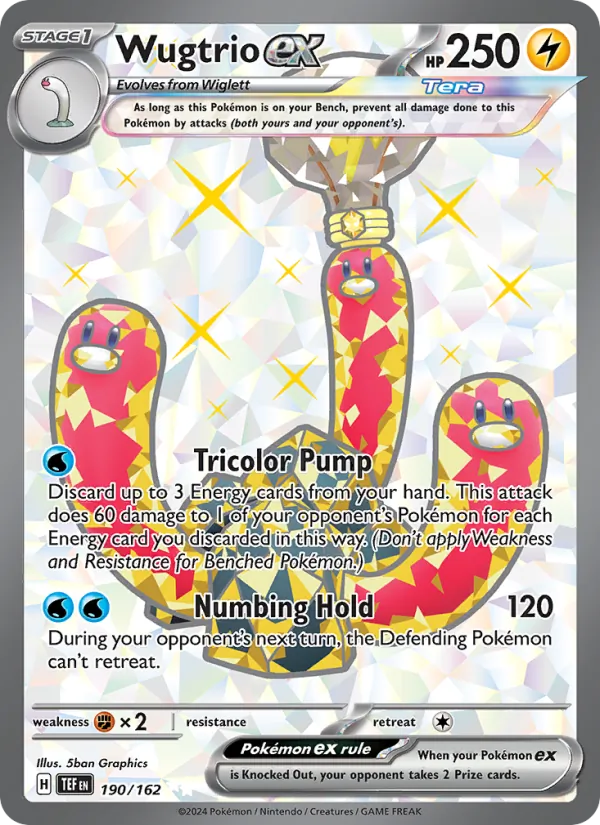 Wugtrio ex (Temporal Forces #190/162)
